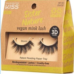 KISS Sister Nature Vegan Mink Lash - Black (Storm)